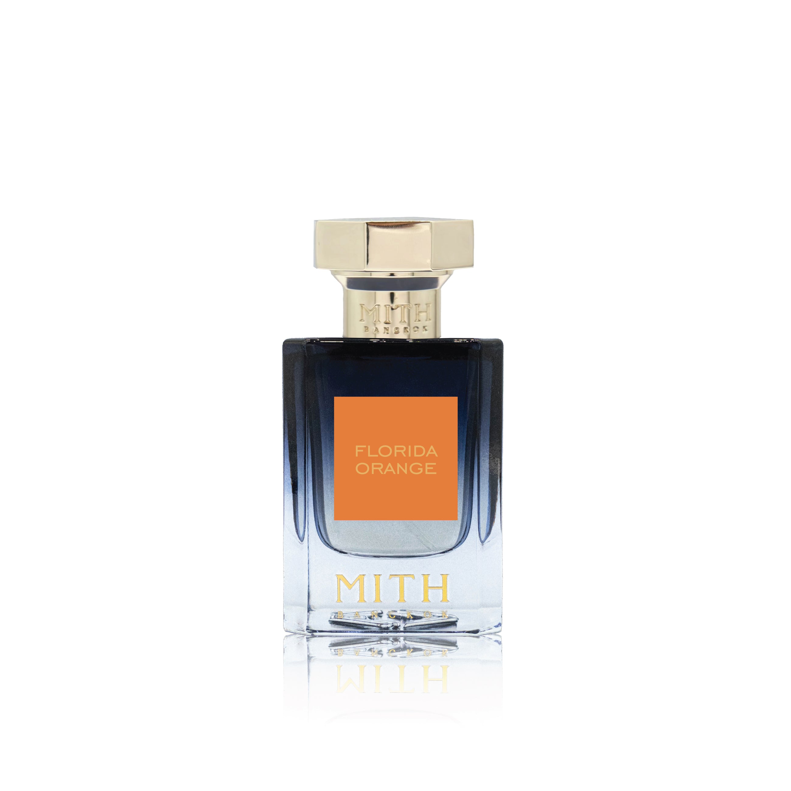 Mith Bangkok Florida Orange perfume bottle, fresh citrus orange fragrance