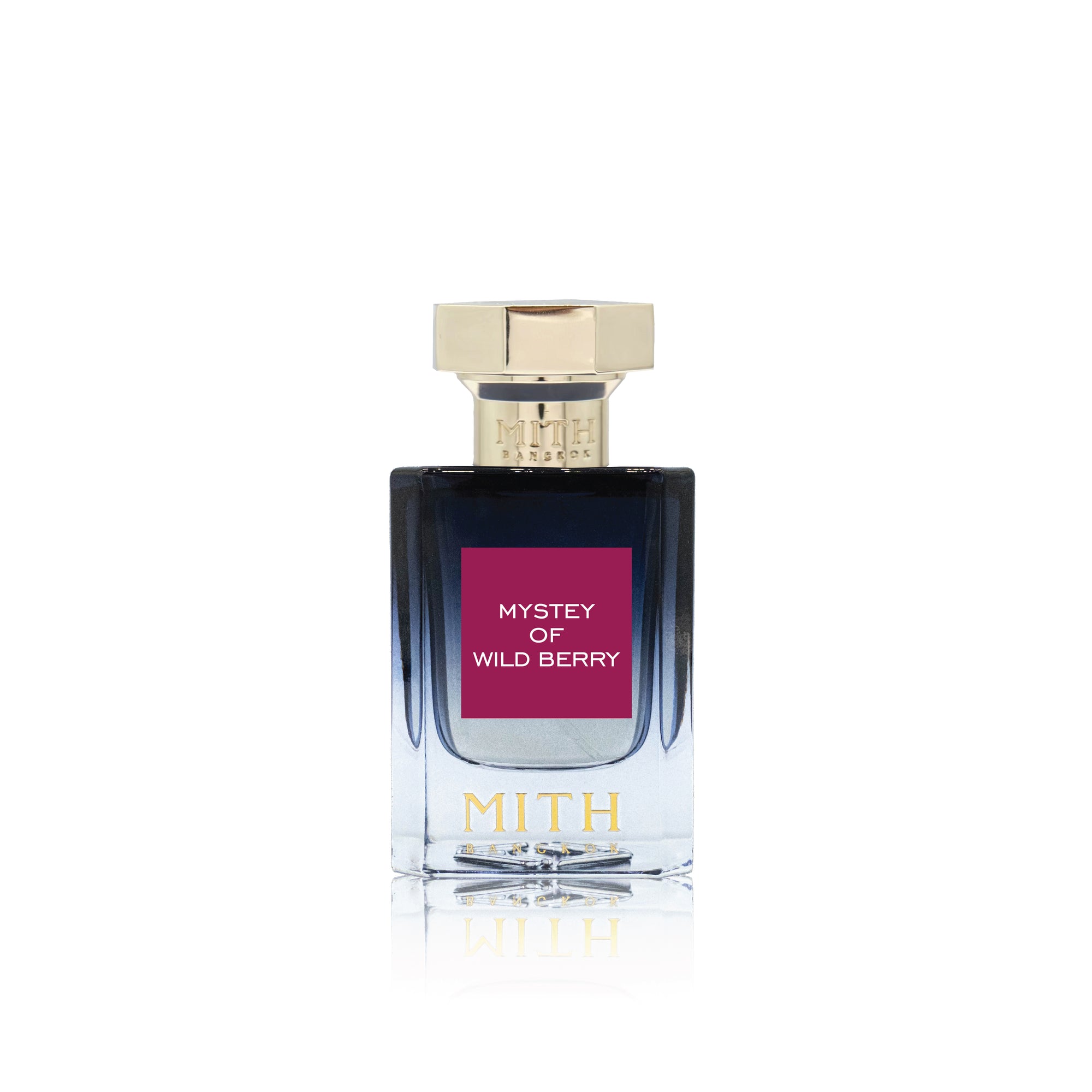 Mystery of Wild Berry perfume bottle, enchanting wild berry fragrance