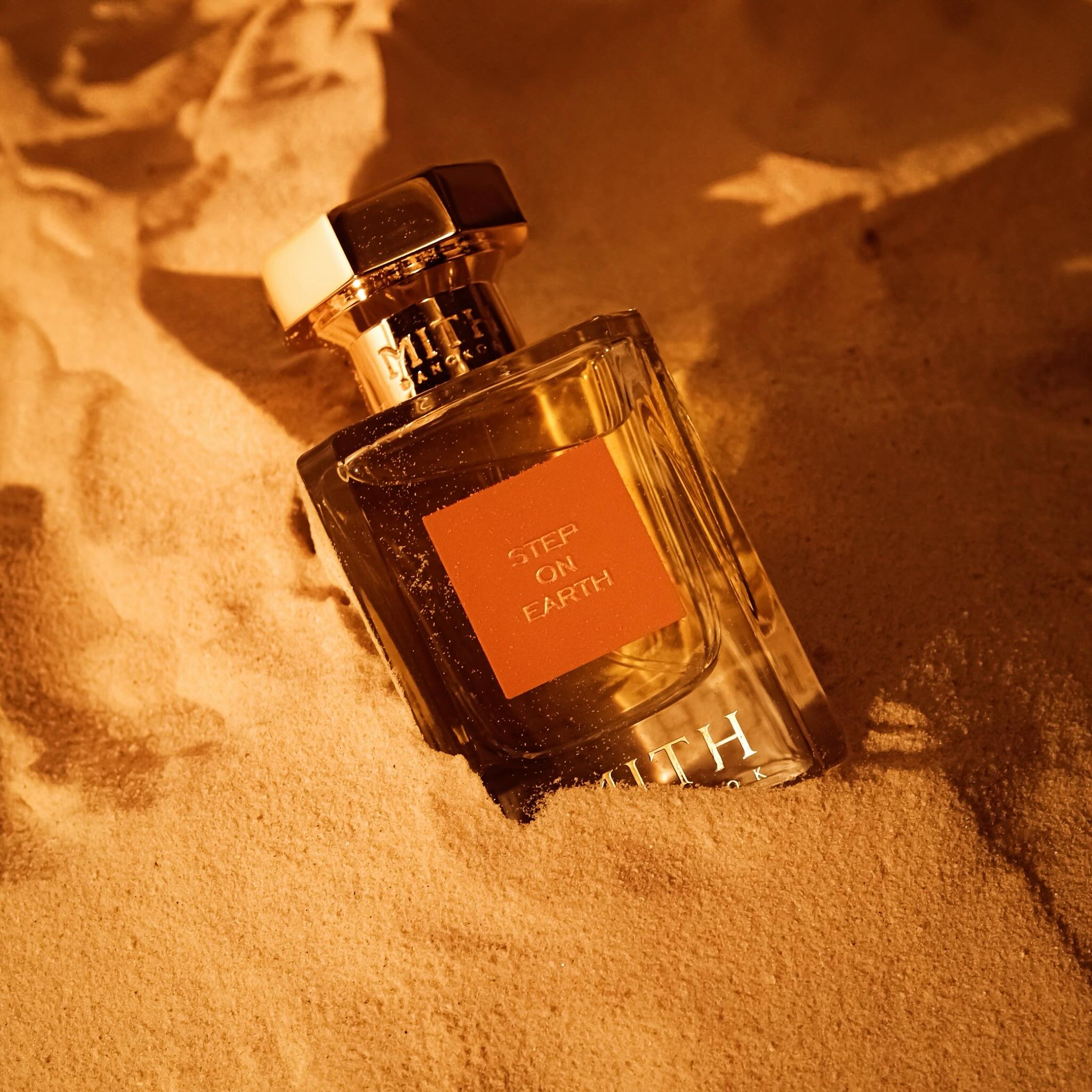 MITH Bangkok Step on Earth Eau de Parfum bottle – niche fragrance by Villenel Fragrances