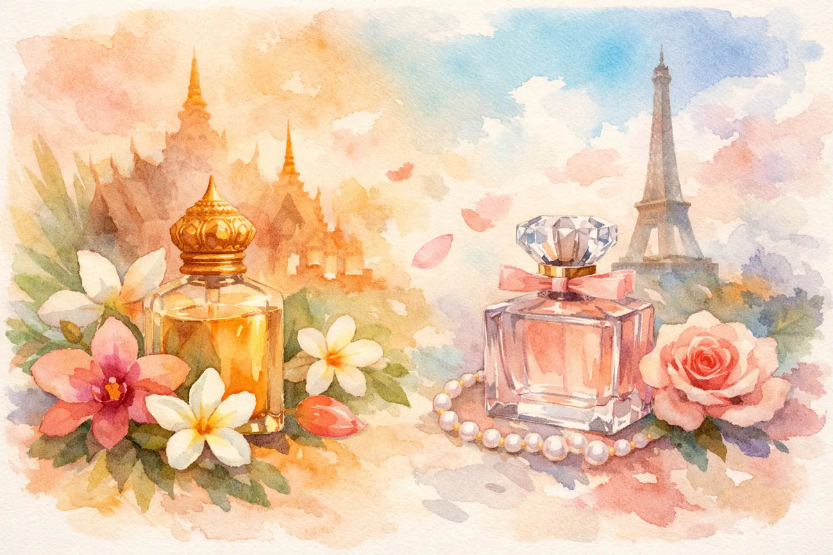 Thai Perfume Versus French Perfume Compared