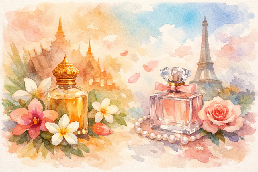 Thai Perfume Versus French Perfume Compared