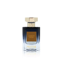 Ambery Musk perfume bottle, luxurious amber and musk fragrance