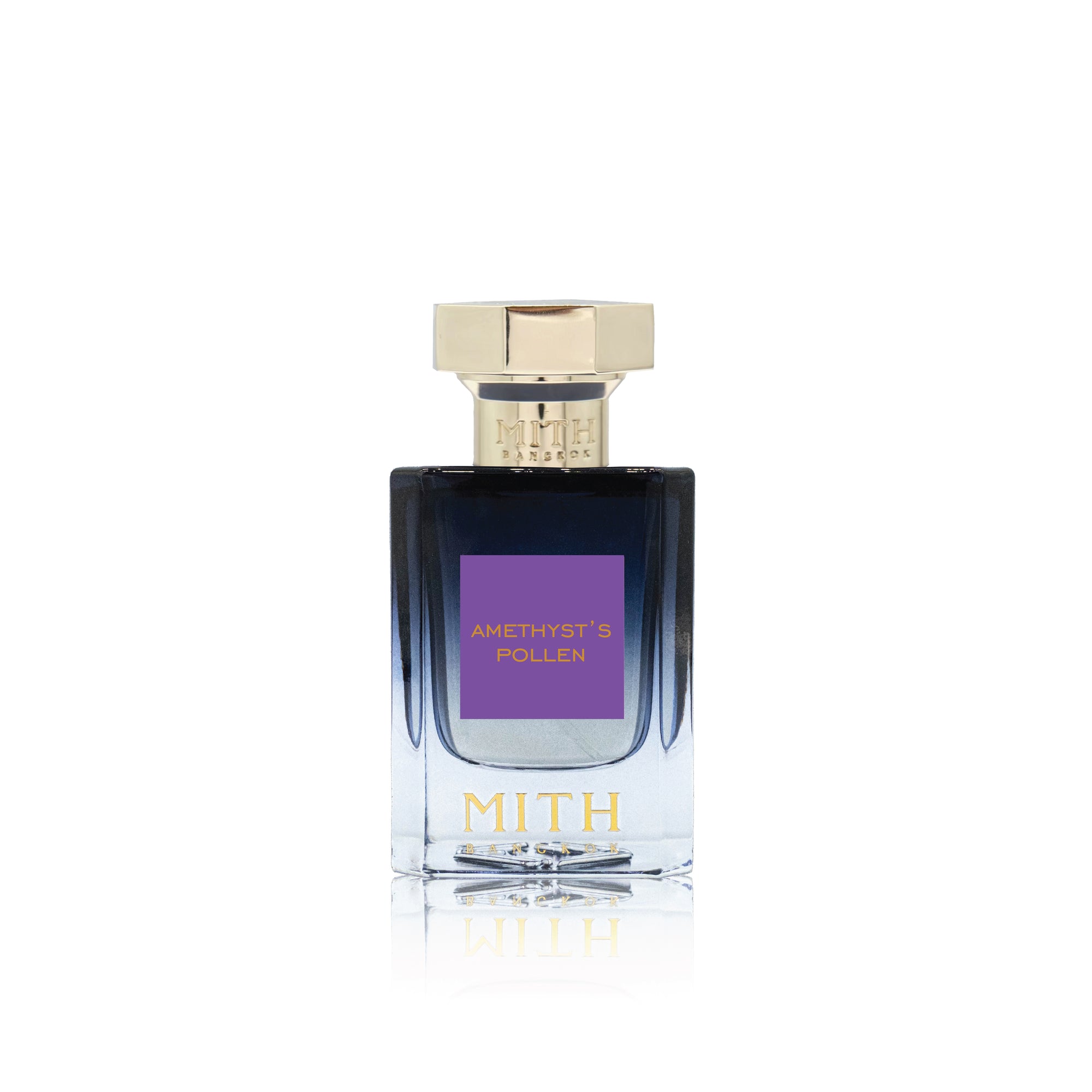 Amethyst's Pollen perfume bottle, precious amethyst pollen fragrance