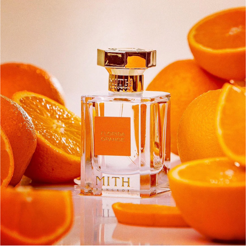 Florida Orange fragrance design concept, citrus scent inspiration