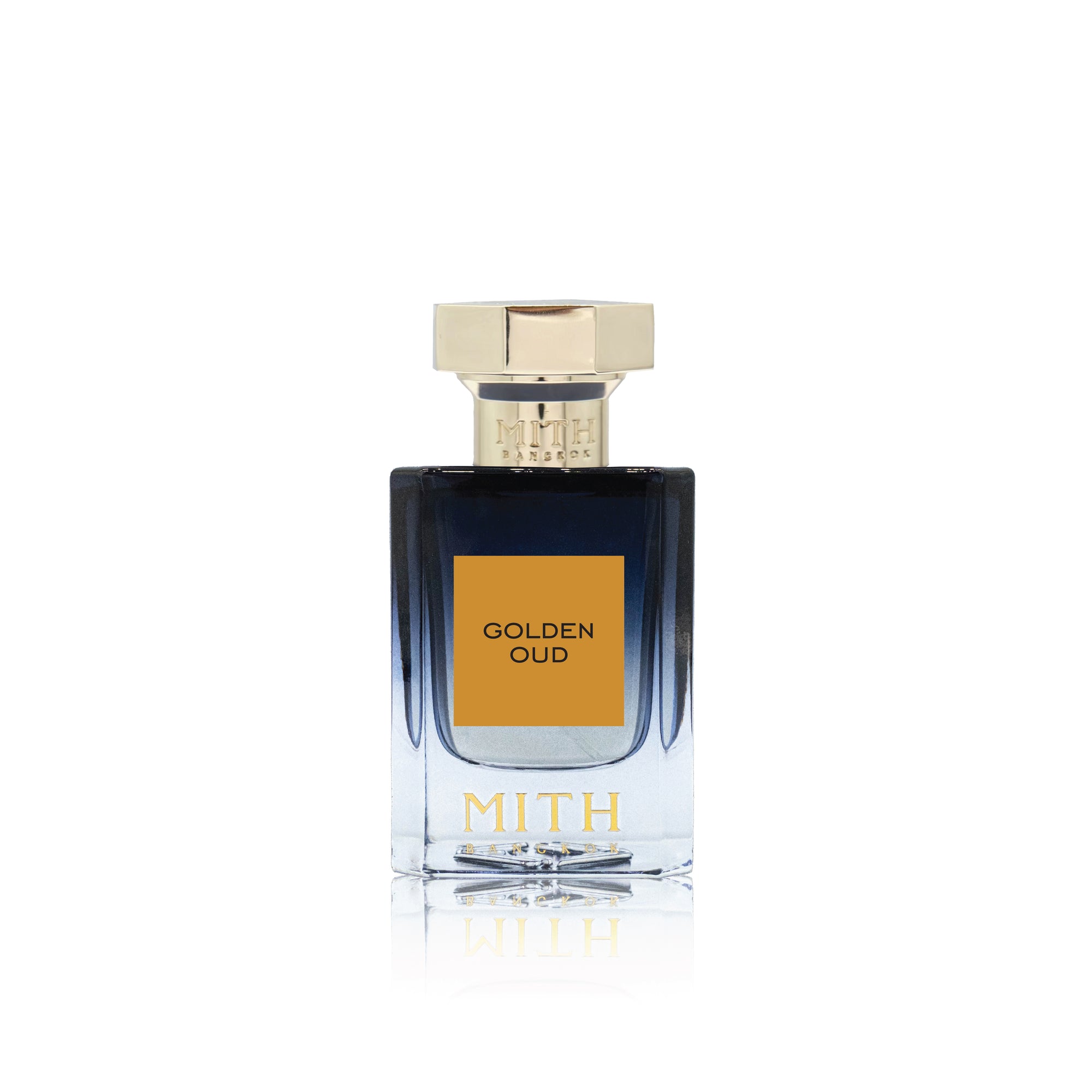 Golden Oud perfume bottle, precious golden oud fragrance