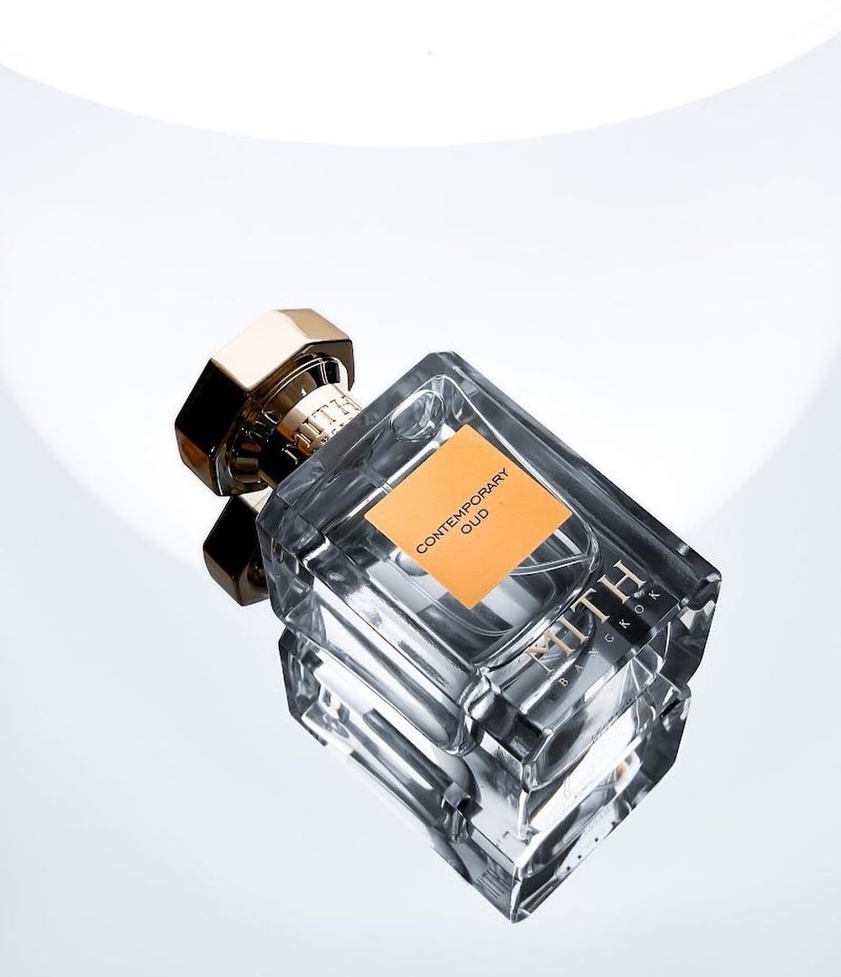 Contemporary Oud fragrance lifestyle image, modern oud scent