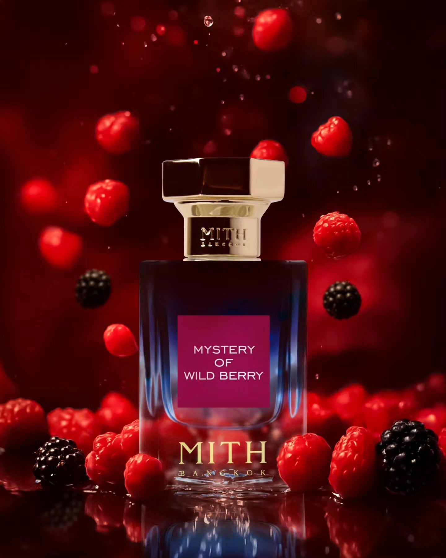 Mystery of Wild Berry fragrance lifestyle image, mysterious wild berry scent