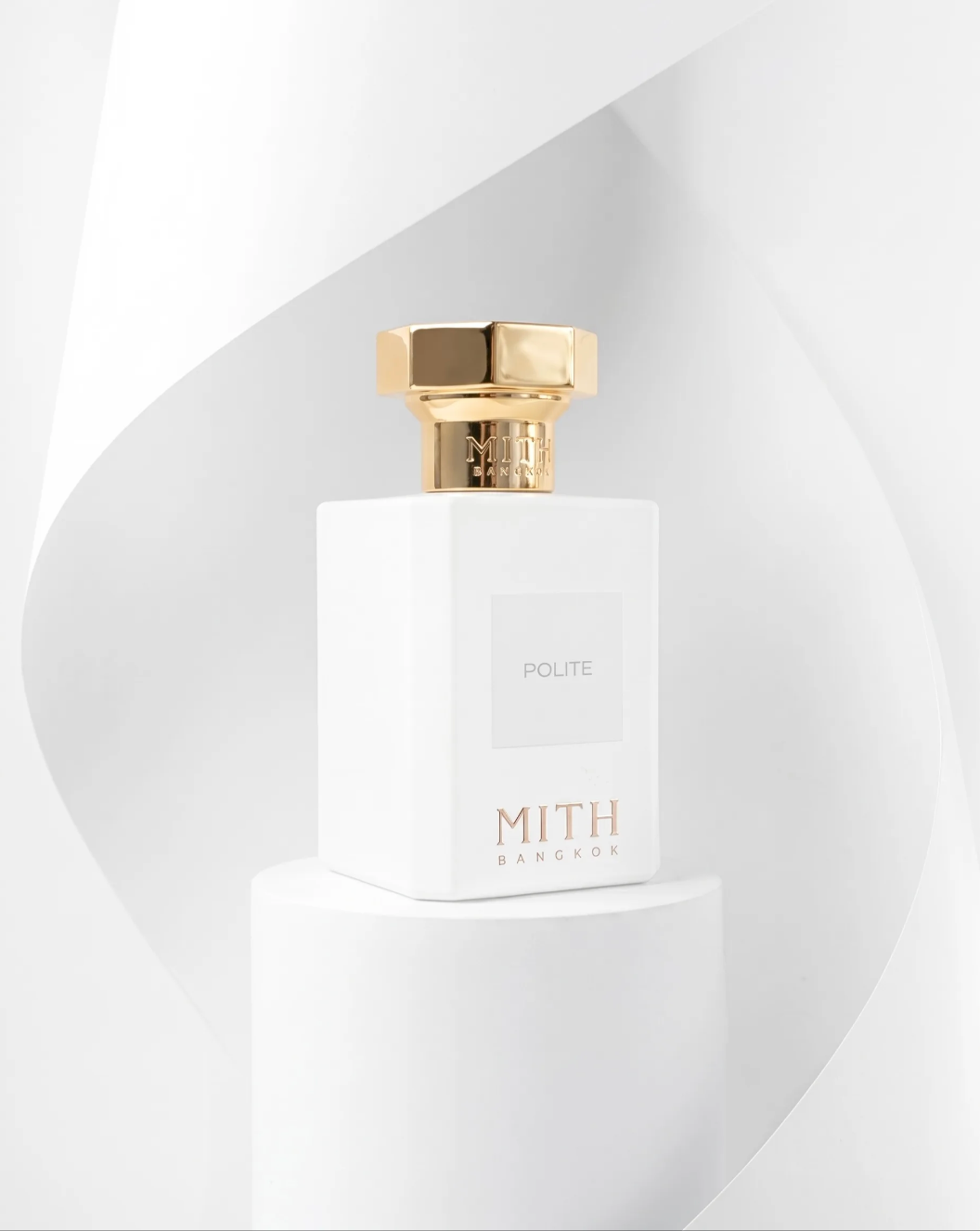 Polite by MITH Bangkok – sophisticated Thai fragrance with fresh fruity, soft floral and warm musky notes.