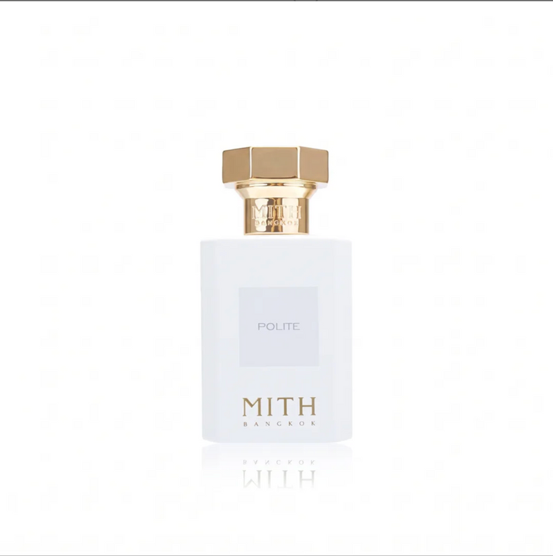 MITH Bangkok Polite Eau de Parfum – elegant unisex niche perfume from Thailand.