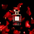 Mystery for Her perfume bottle, elegant feminine fragrance