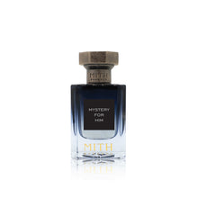 Mystery for Him perfume bottle, sophisticated scent for men