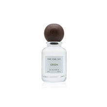 Green fragrance product shot, natural green scent