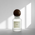 White perfume bottle, pure white fragrance