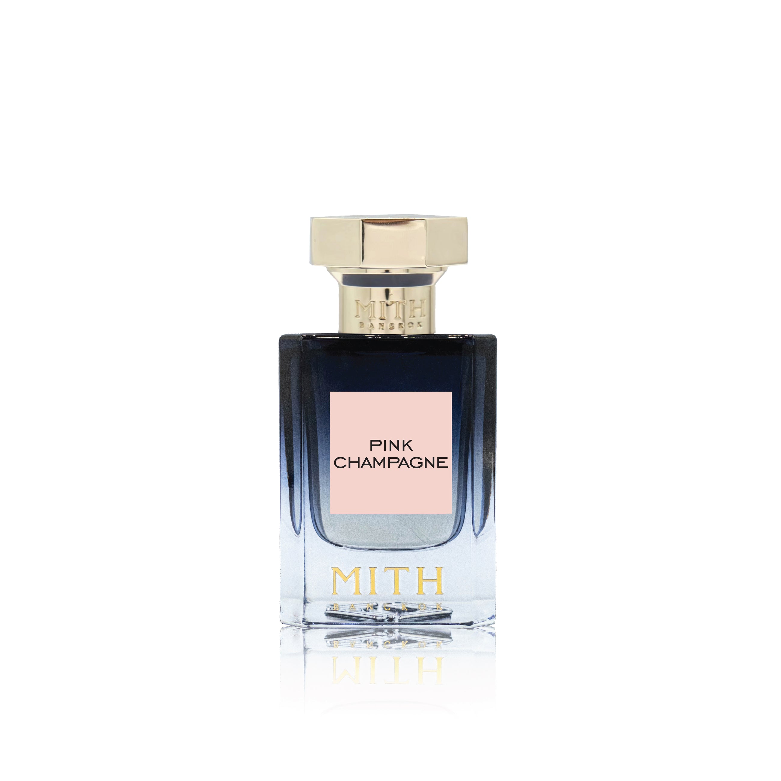 Pink Champagne perfume bottle, luxurious pink champagne fragrance