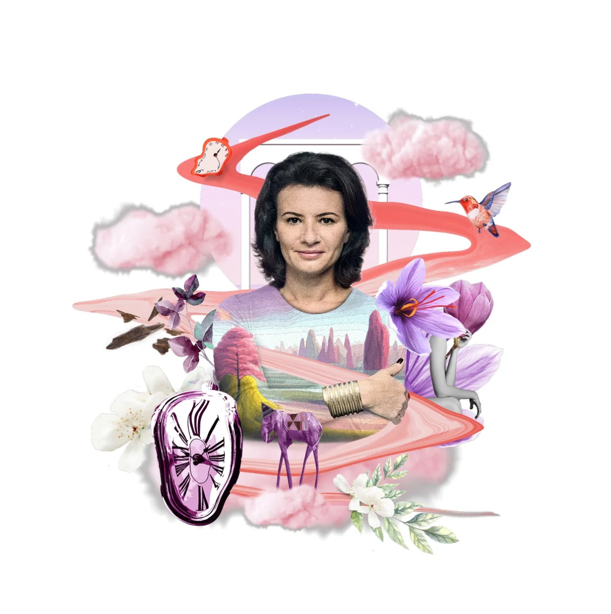 The Persistence of Memory fragrance design concept, artistic memory perfume