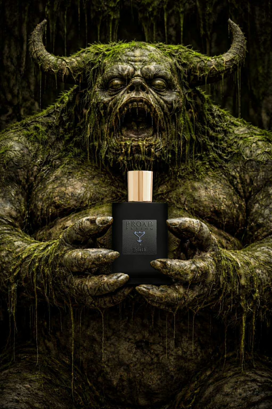 Proad Sloth niche perfume bottle – elegant fragrance by Villenel Fragrances