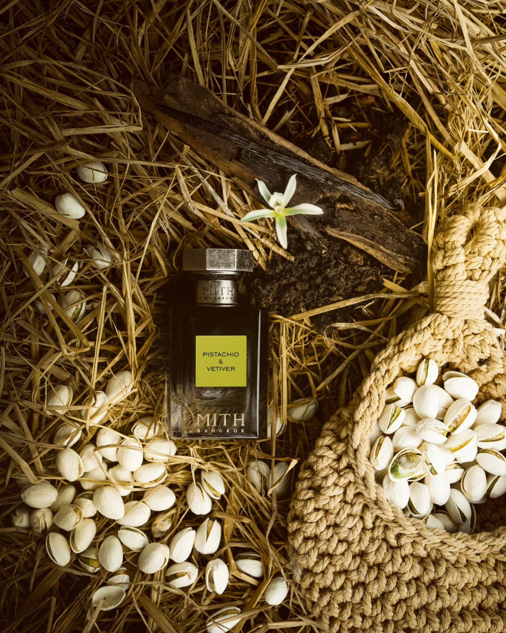 MITH Bangkok Pistachio & Vetiver perfume by Villenel Fragrances – Thai-inspired niche scent