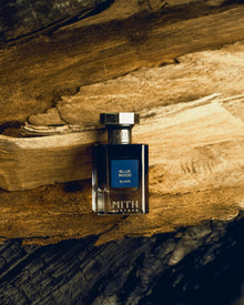 MITH Bangkok Blue Wood Elixir Eau de Parfum bottle – niche fragrance by Villenel Fragrances