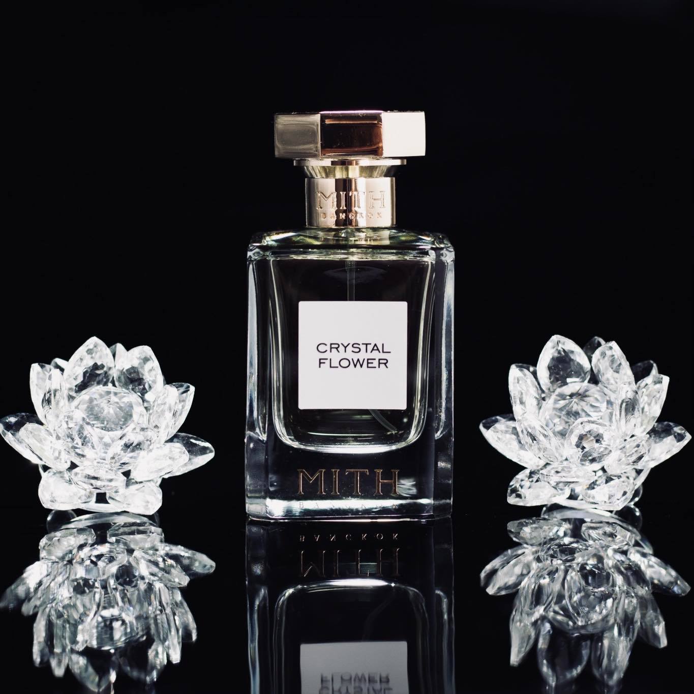MITH Bangkok Crystal Flower Eau de Parfum bottle – niche fragrance by Villenel Fragrances