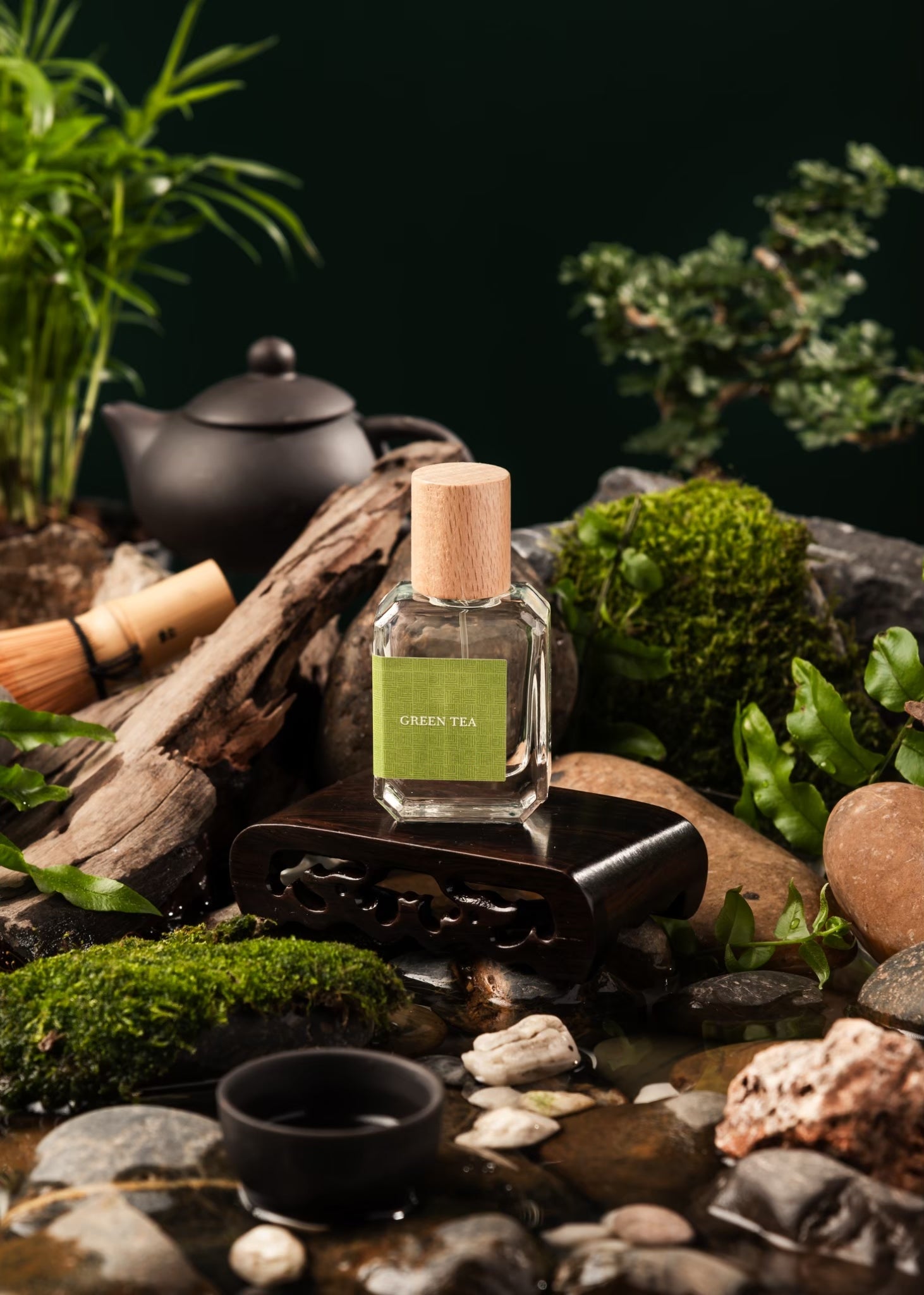 Proad Green Tea Extrait de Parfum bottle – niche fragrance by Villenel Fragrances